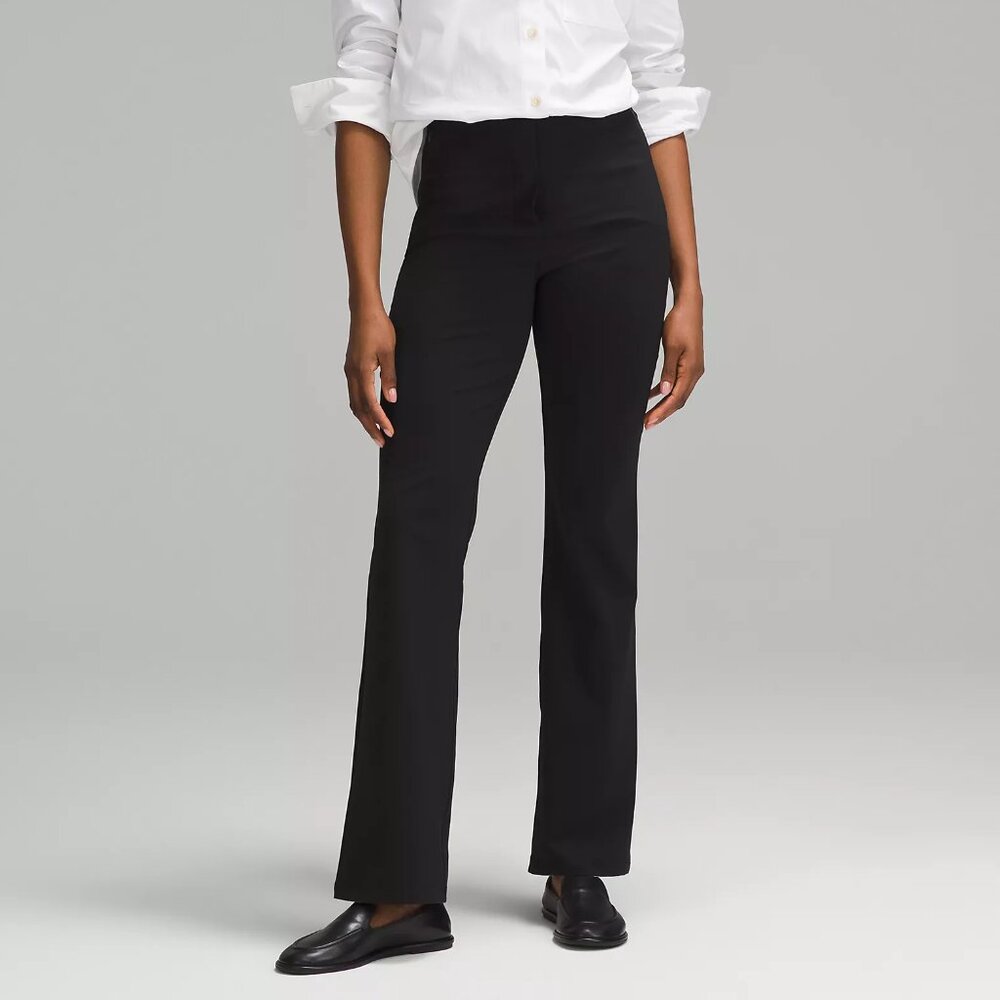 Lululemon Smooth Fit Pull-On High-Rise Pant Regular Black - 8